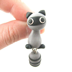 Adorable Handmade Polymer Clay Animal Themed Jewelry by DOTOLY
