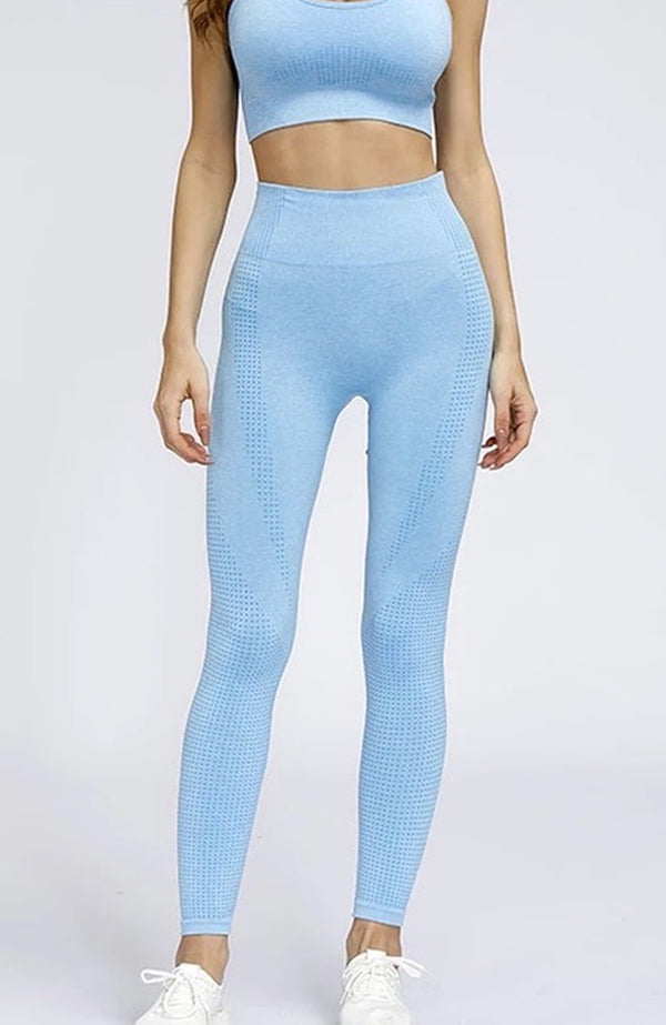 Freedom Seamless Leggings - Indigo Marl – Vottion