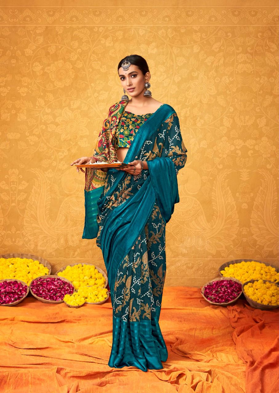 5 Elegant Ways to Style Party Wear Sarees for Women - Fashionnovation