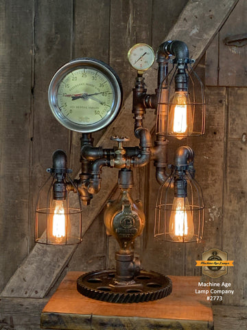 steampunk table lamps for sale