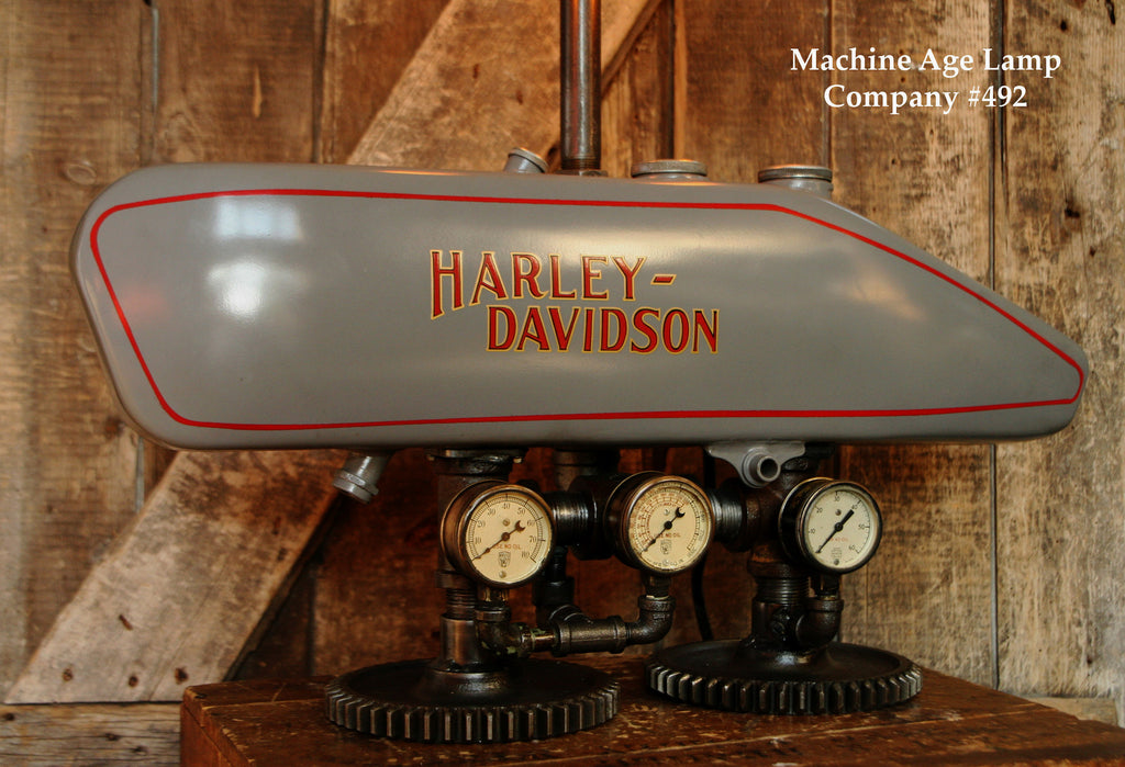 vintage harley gas tank