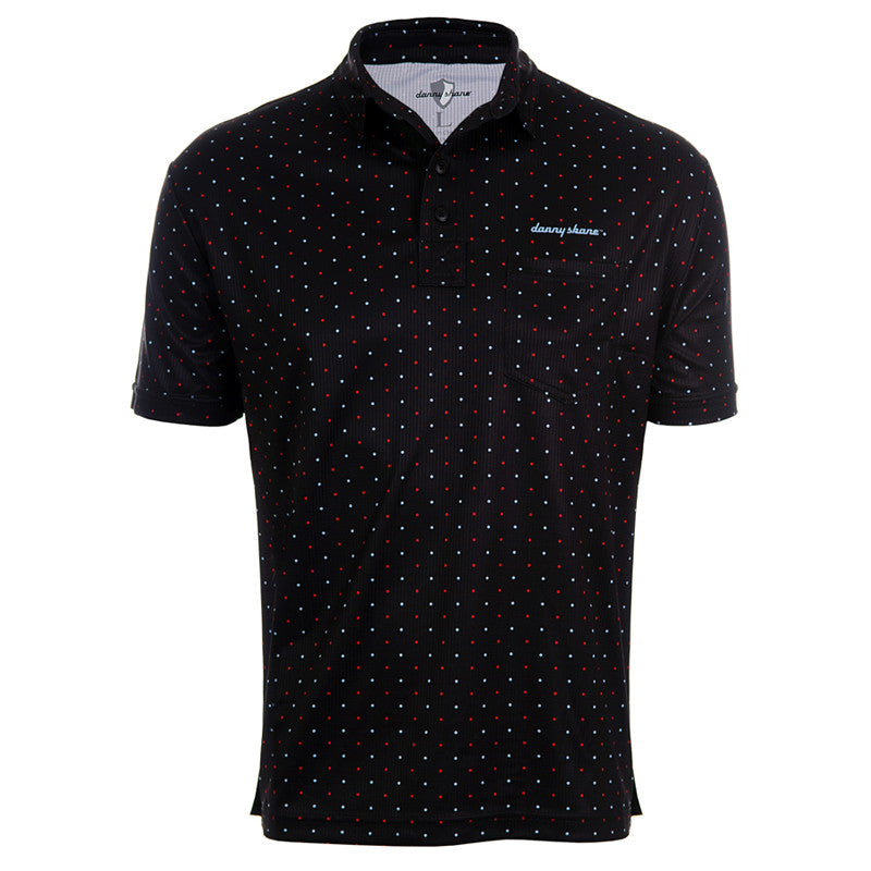 Double Dot Active Polo | DannyShane | Designer Cycling Apparel of ...