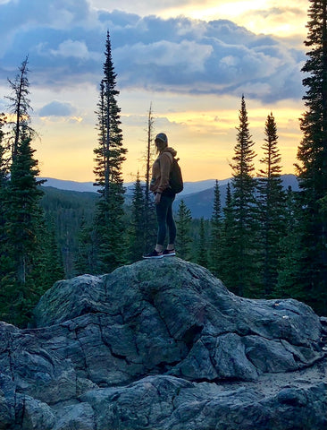 abby hiking