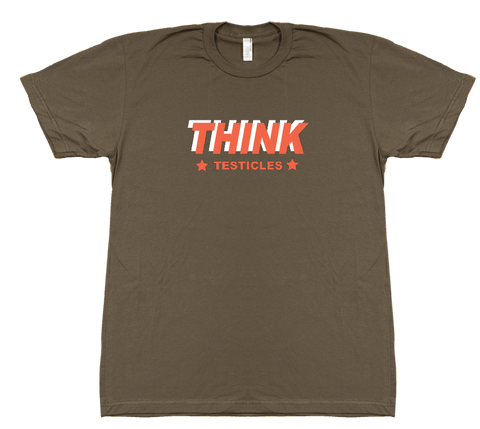 Think Testicles - T-shirt | Engrish.com