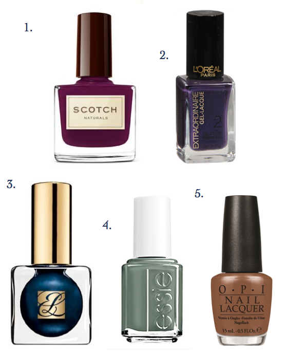 5 of the best fall nail colors. - motherburg