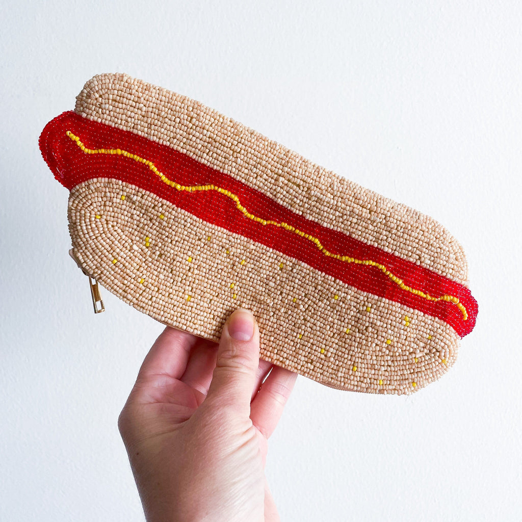 Enamel Hot Dog Keychain – Jenny Lemons