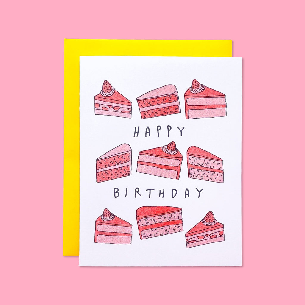 Disco Ball Birthday Risograph Card – Jenny Lemons