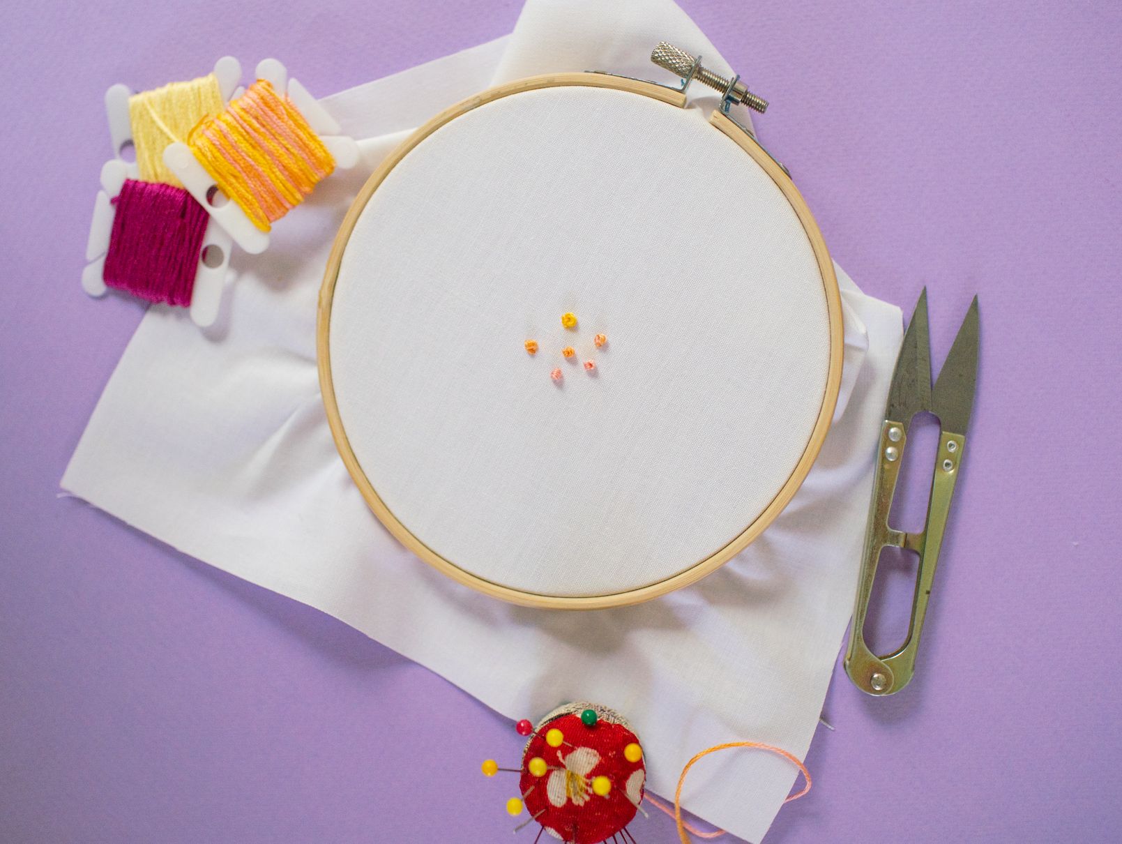 Tilly and the Buttons: How to Embroider Flowers on Your Clothing