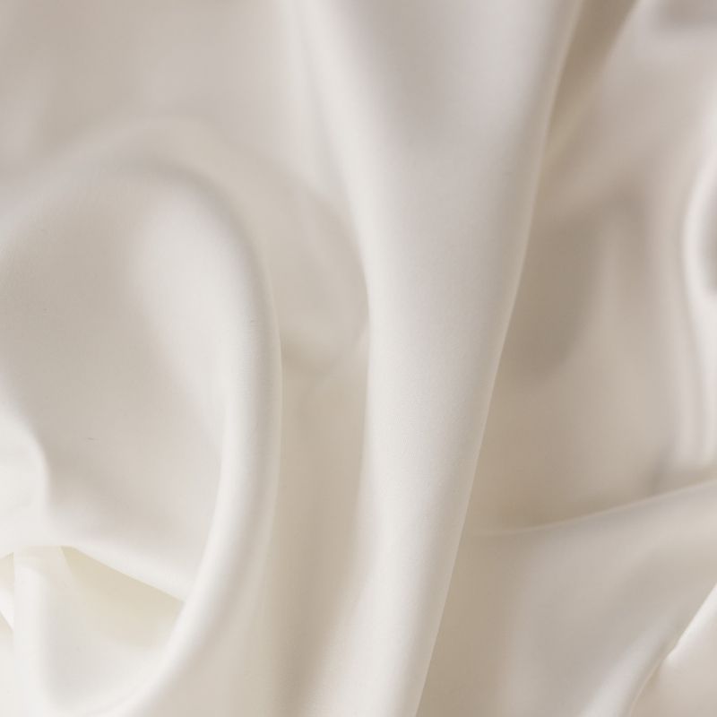 pure white silk