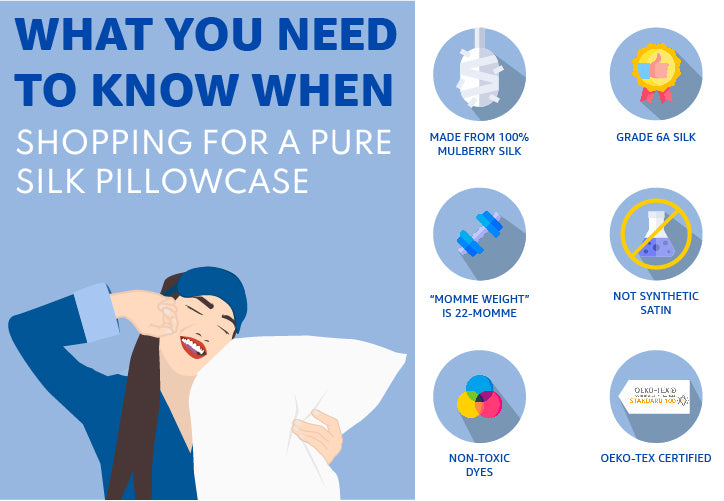 pure silk pillowcase shopping guide