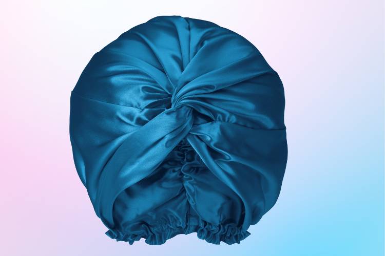 blissy silk bonnet for healthy hair and scalp