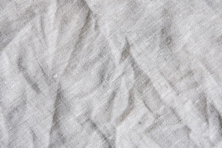 light-colored hand washed natural fibers