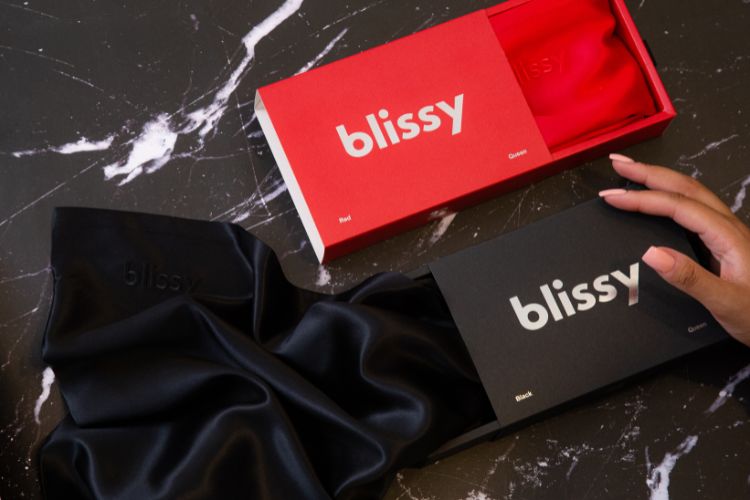 red and black blissy pillowcases