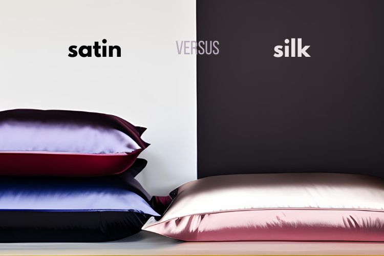 silk and satin pillowcases