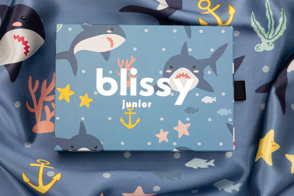 blissy junior shark pillowcase