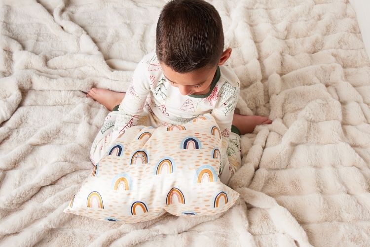 toddler size silk pillowcase for hot sleepers