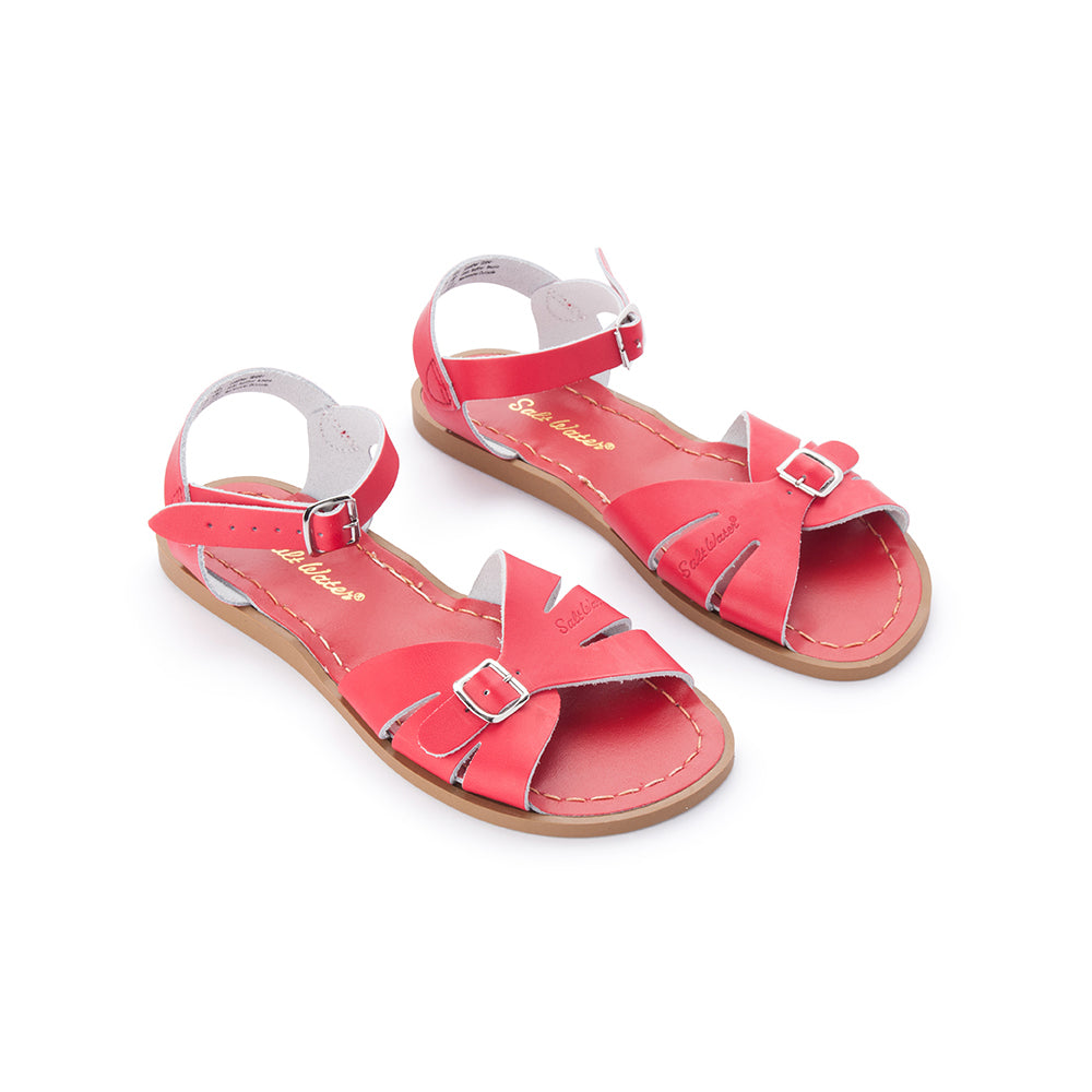 Ladies Sandals, UK Size 7, Usa Size 9.5, Europe 40.5, Handmade Red,  Moroccan Leather, Open Toe Ladies/woman Slides, Sandals, Shoe -  Canada