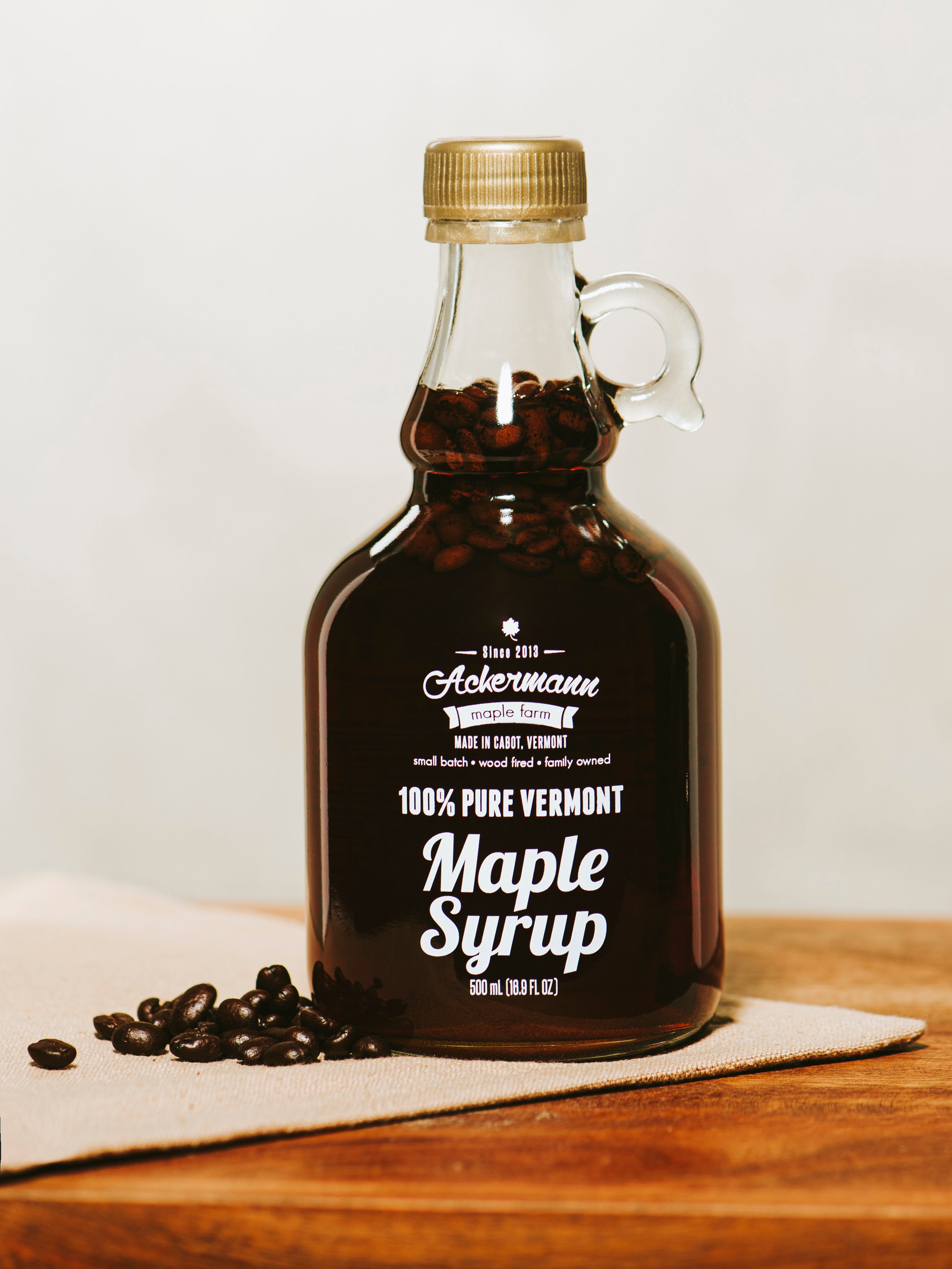 Coffee Infused Vermont Maple Syrup Ackermann Maple Farm