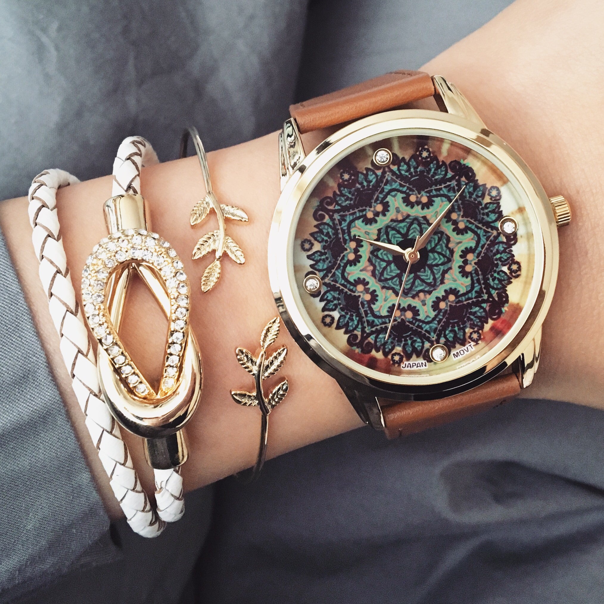 Bohemian strap watch (2 colors) - Imsmistyle