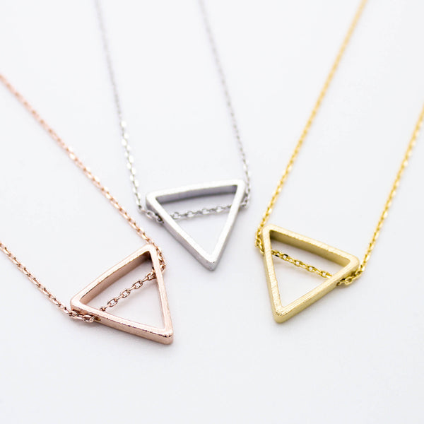Triangle necklace - Imsmistyle