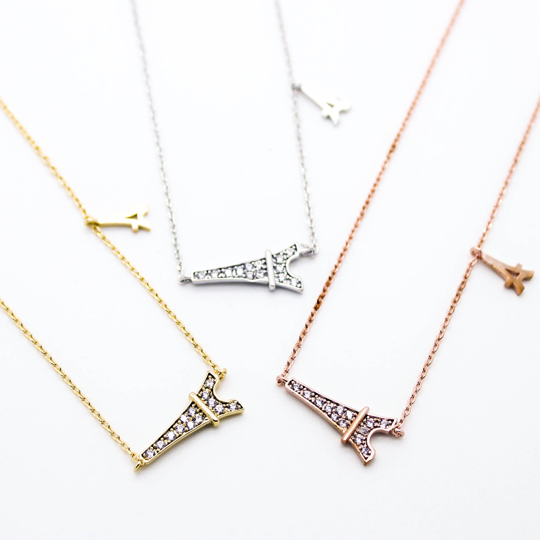 Eiffel Tower necklace