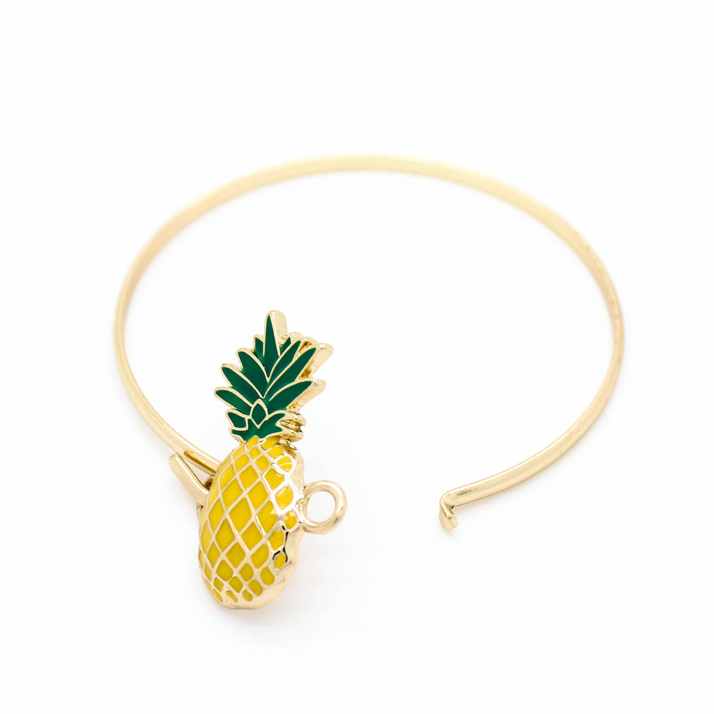 Pineapple bangle bracelet - Imsmistyle