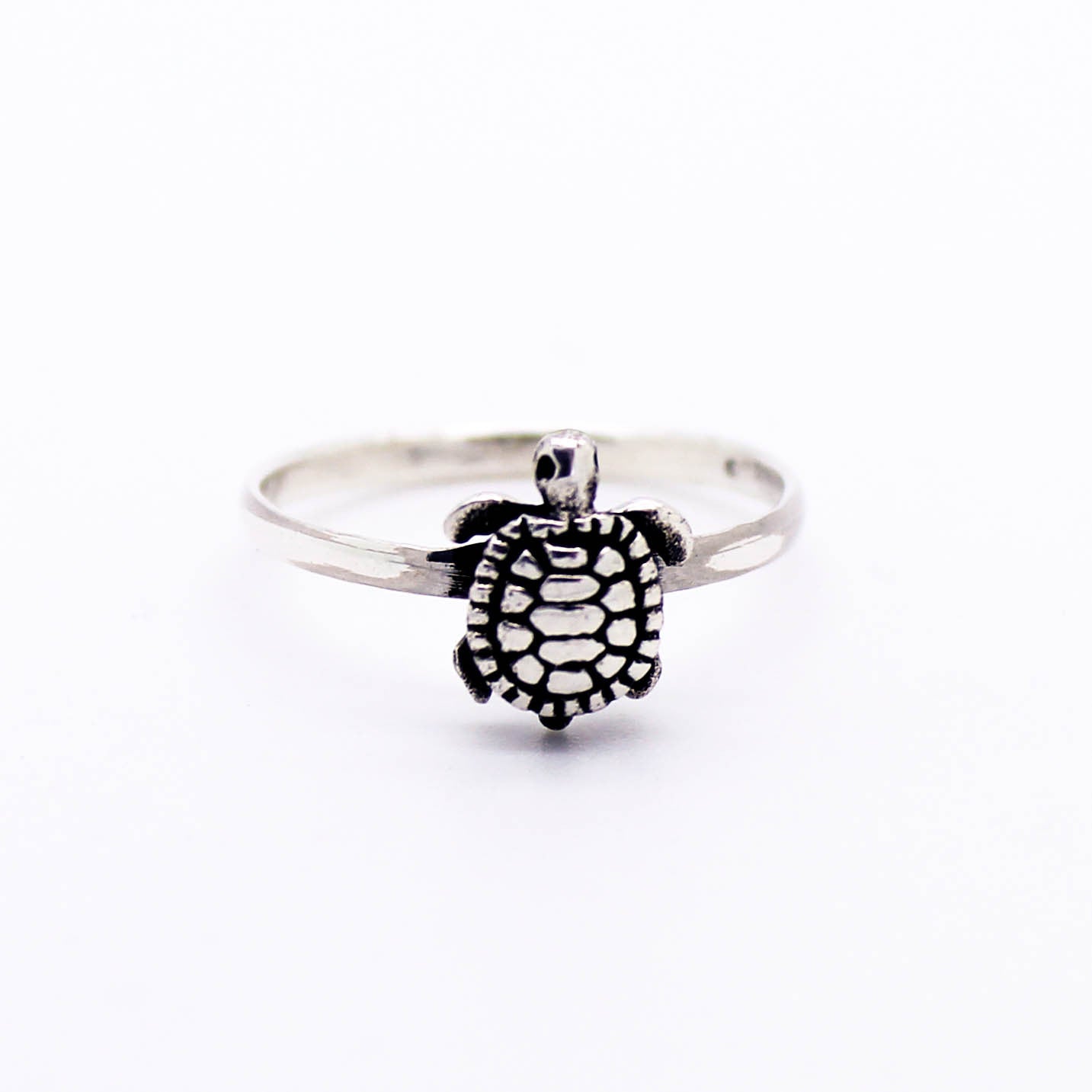 Turtle sterling silver ring - Imsmistyle