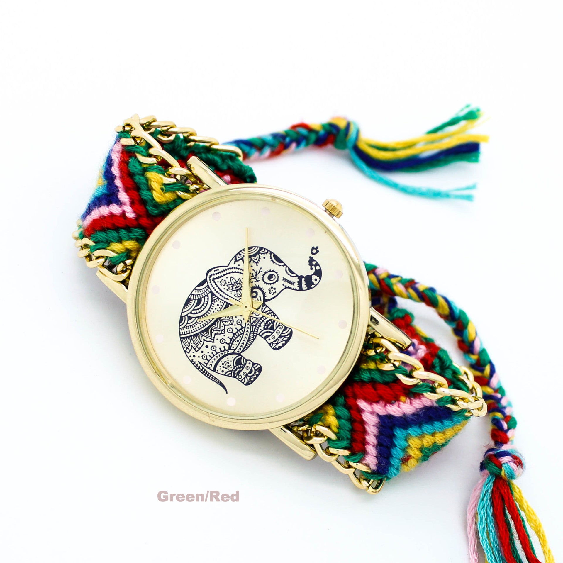 Elephant bracelet watch (3 colors)