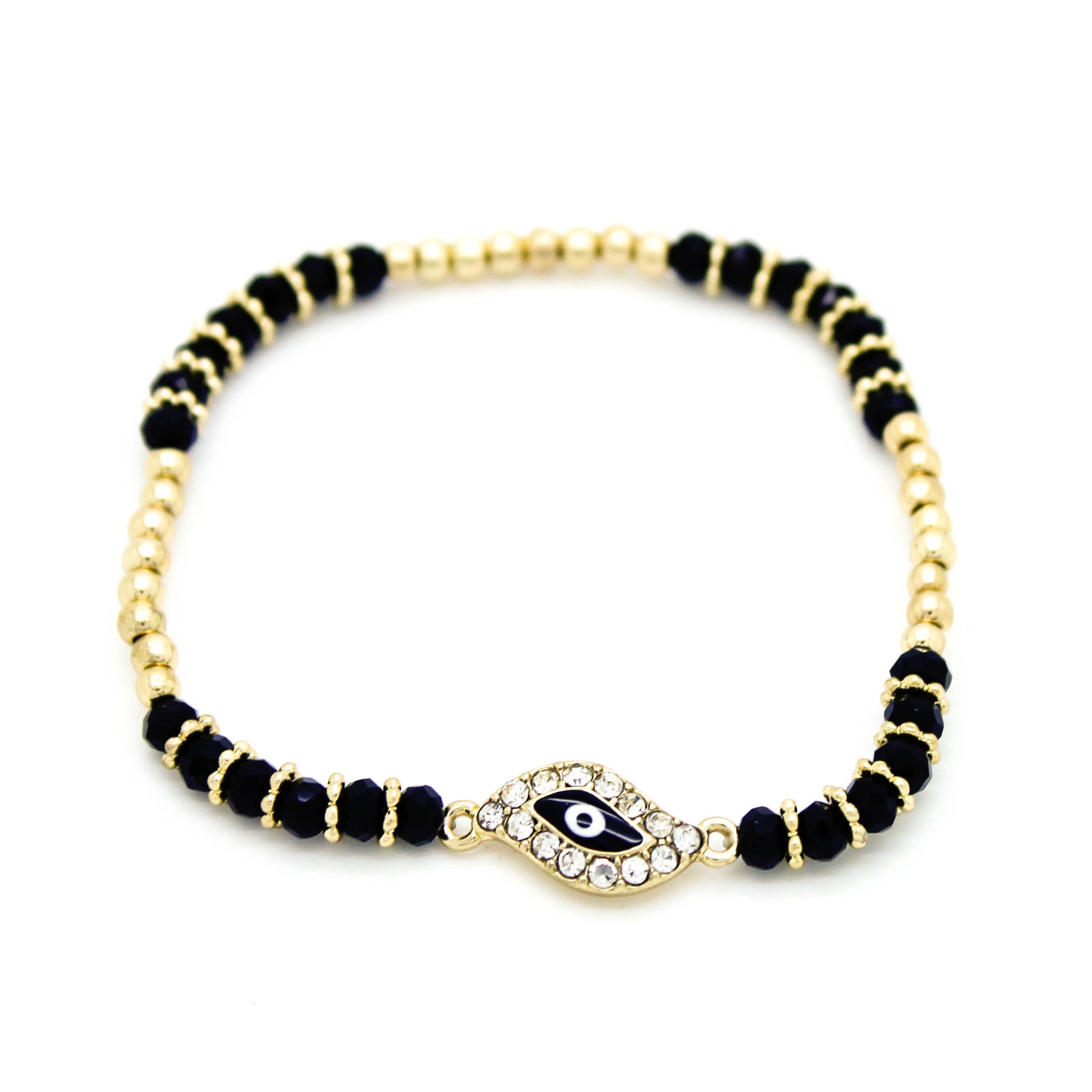 Eye beads bracelet