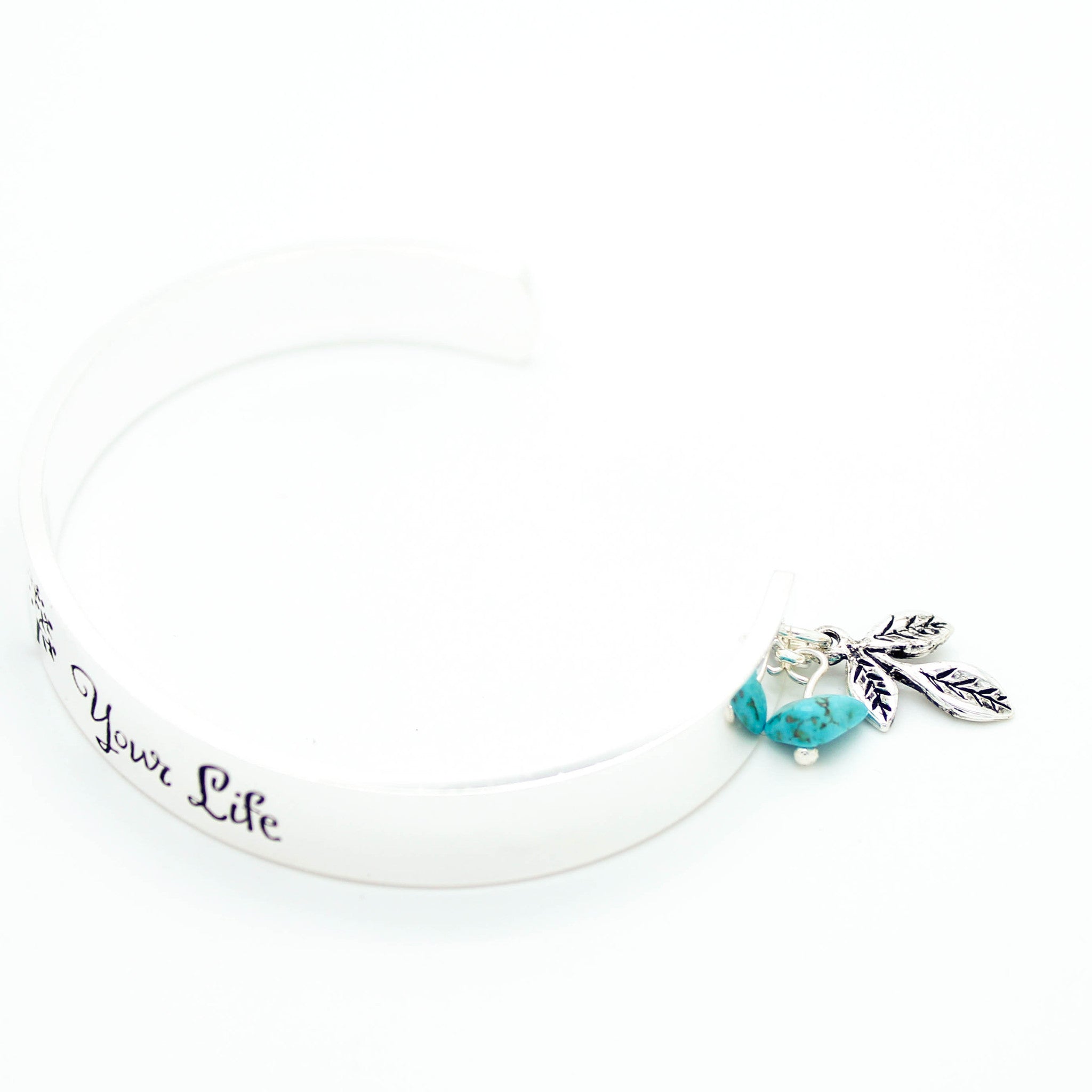 Live Your Life bangle bracelet