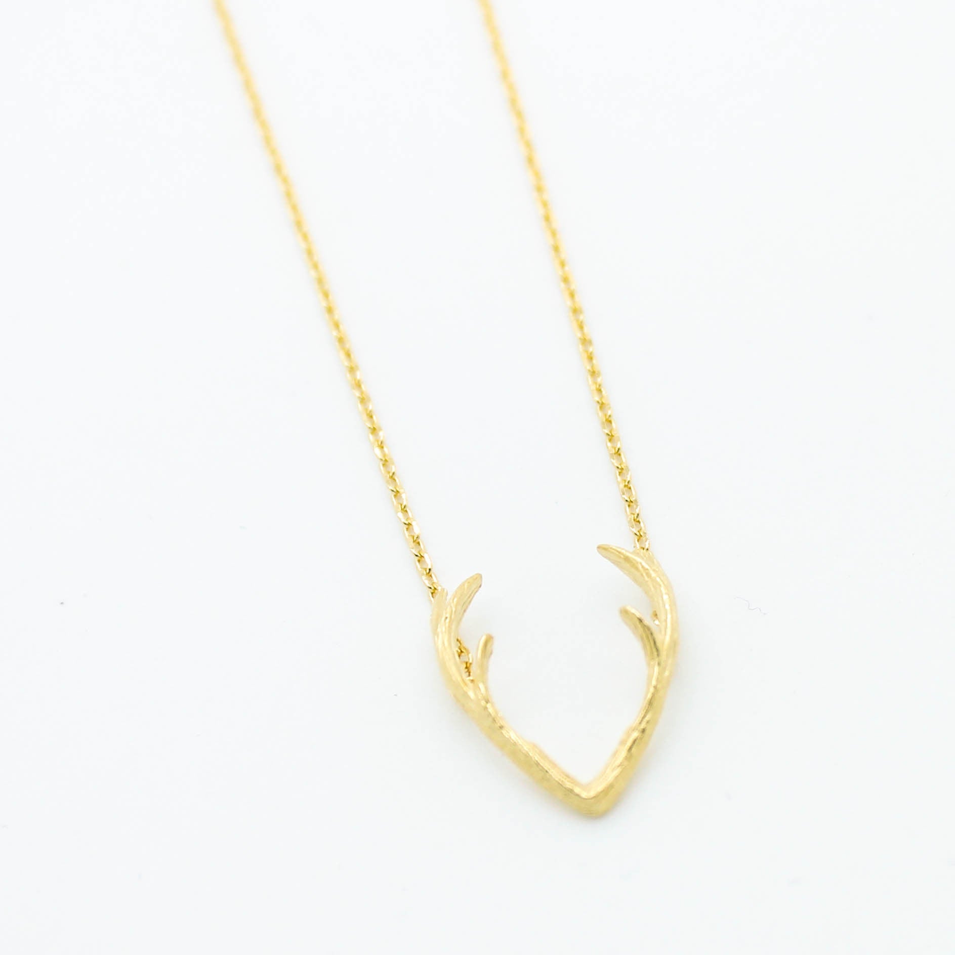 Antler necklace