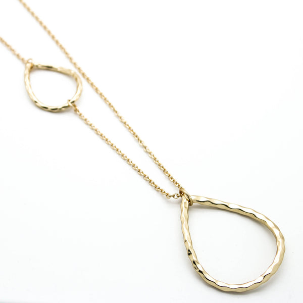 Oval long necklace - Imsmistyle