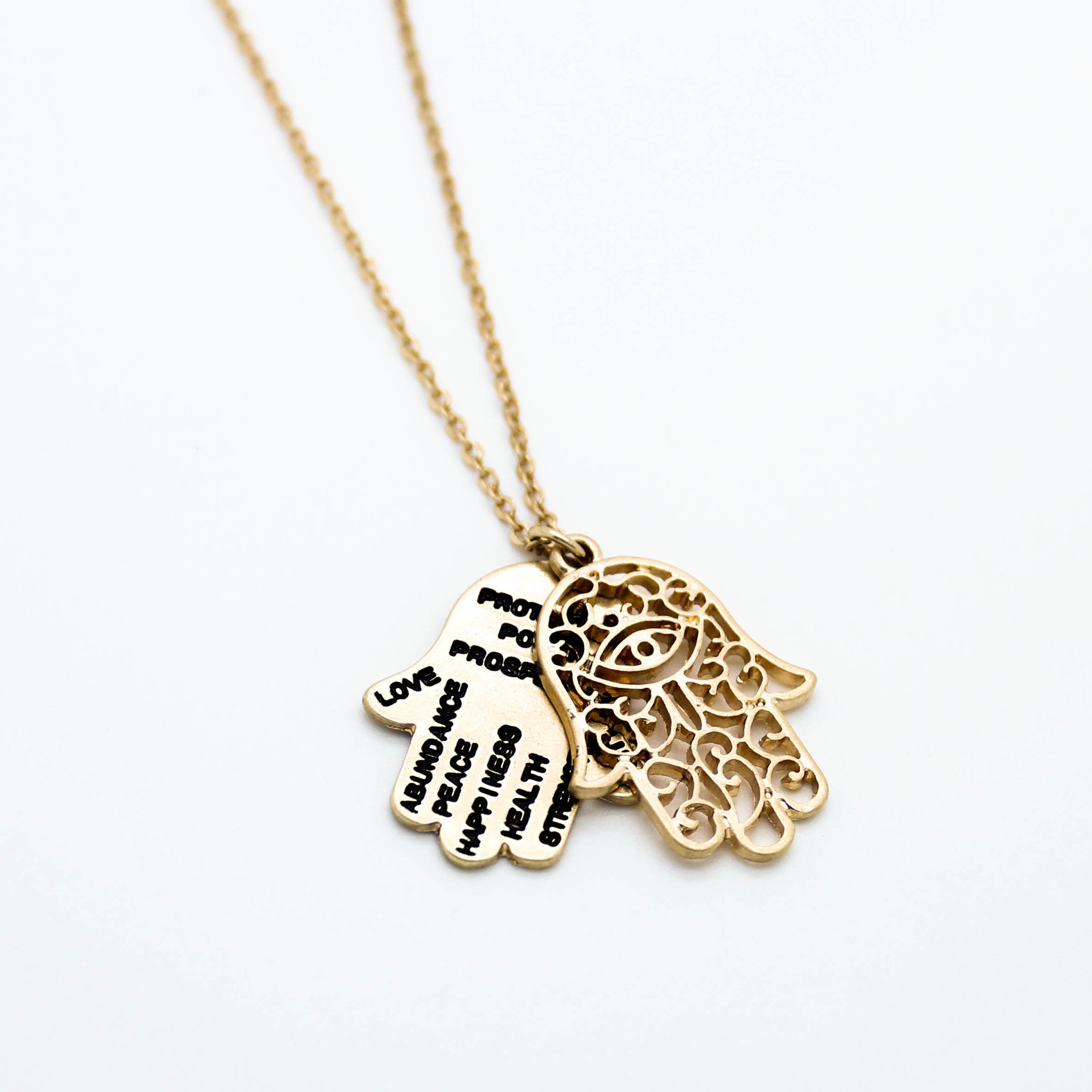 Hamsa inspiration necklace