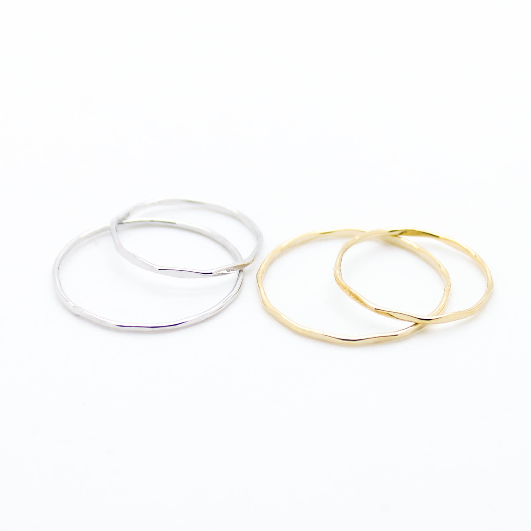 Thin stack rings set - Imsmistyle