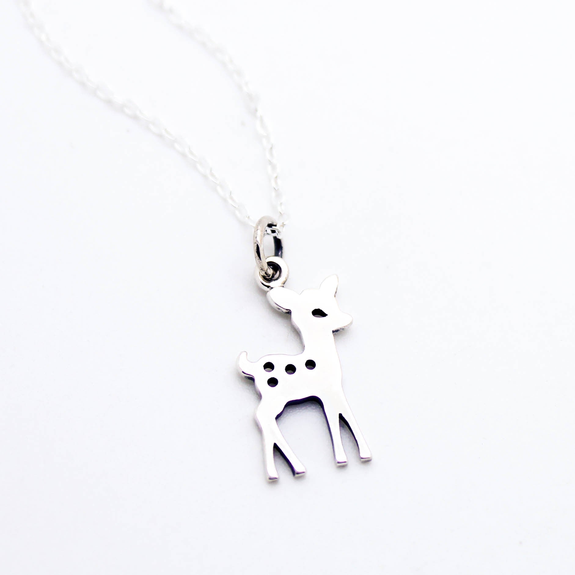 Bambi sterling silver necklace - Imsmistyle