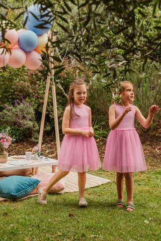 Girls floral birthday party