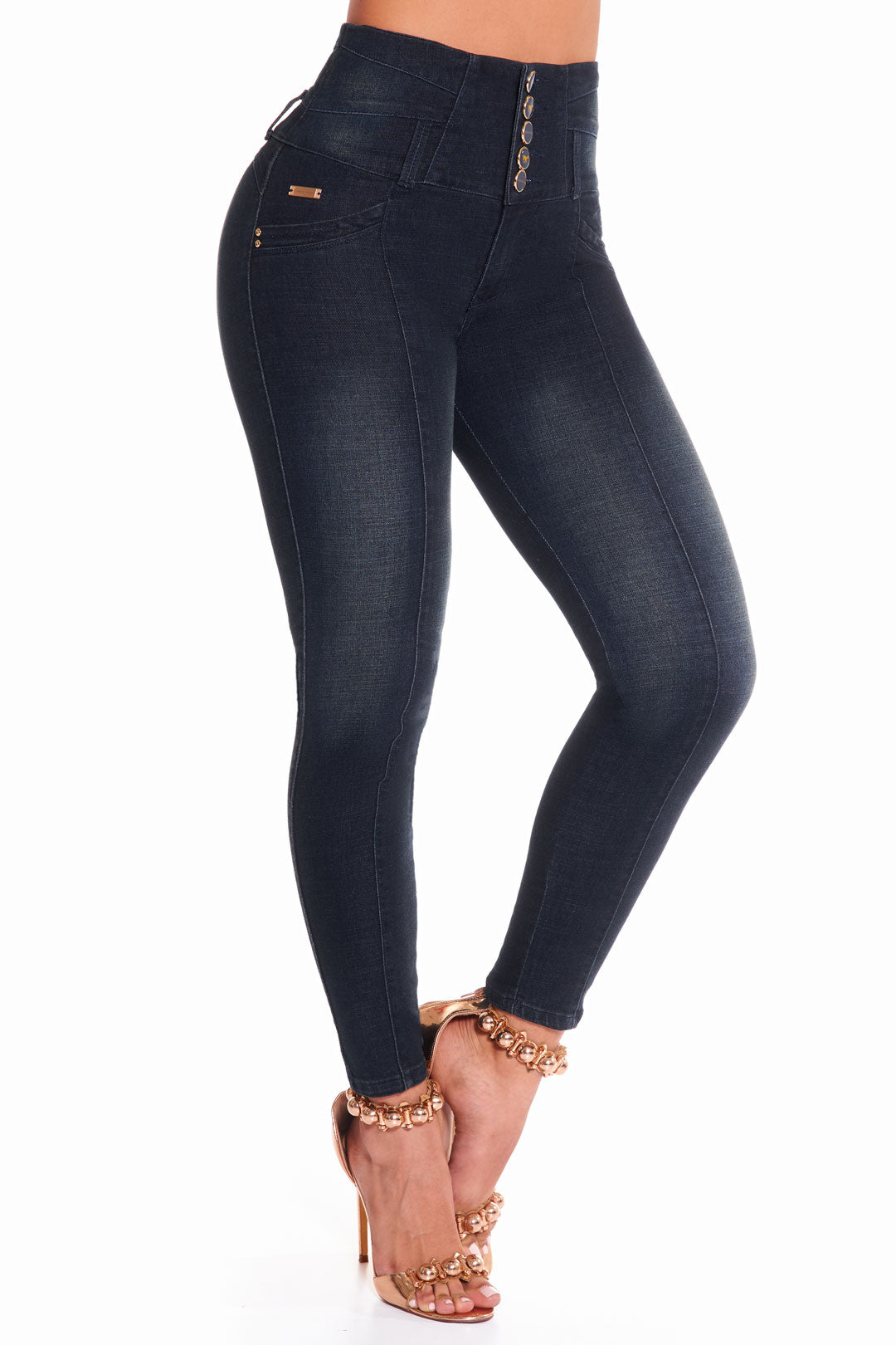 Jeans LEVANTA POMPA Corte Colombiano ELITE MODELO 6767 R