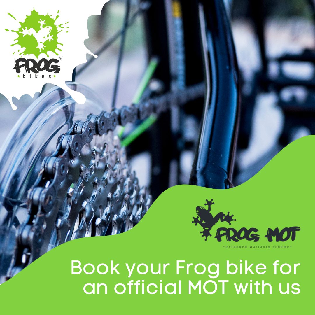 Frog Bikes MOT extended warranty scheme
