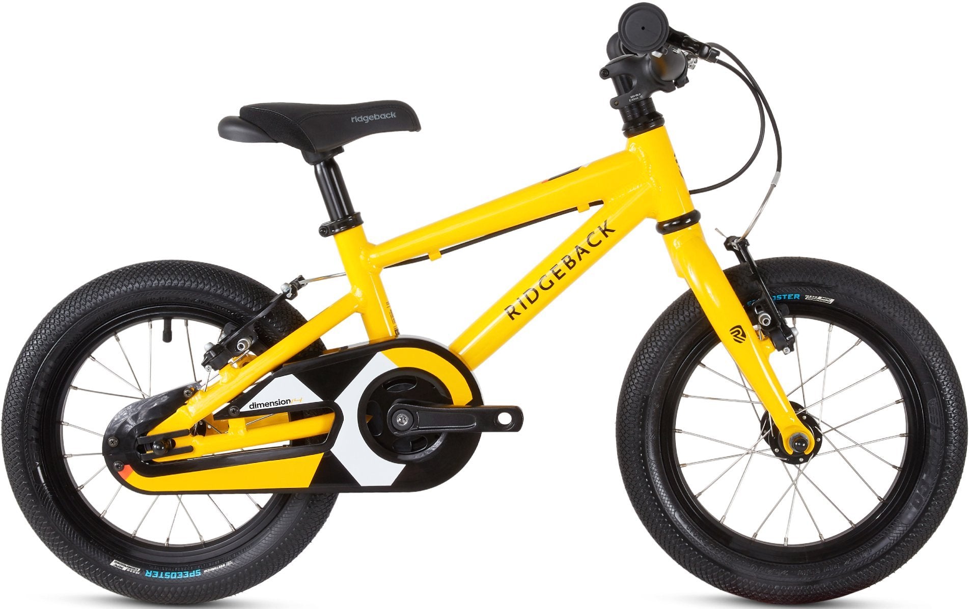 Ridgeback Dimension 14 Kids Bike Yellow North Bikes