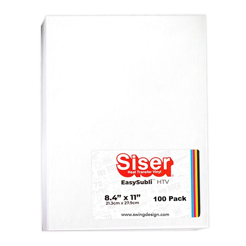 Siser HTV EasyWeed Heat Transfer Vinyl 12 x 15 - 9 Color Starter