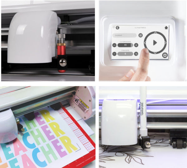 Siser Juliet Professional Vinyl Cutter Machine Bundle with HTV, Design  Software & Designs