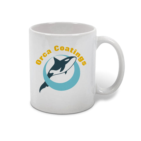 Orca Whale 20 Oz Tumbler Wrap Sublimation Design