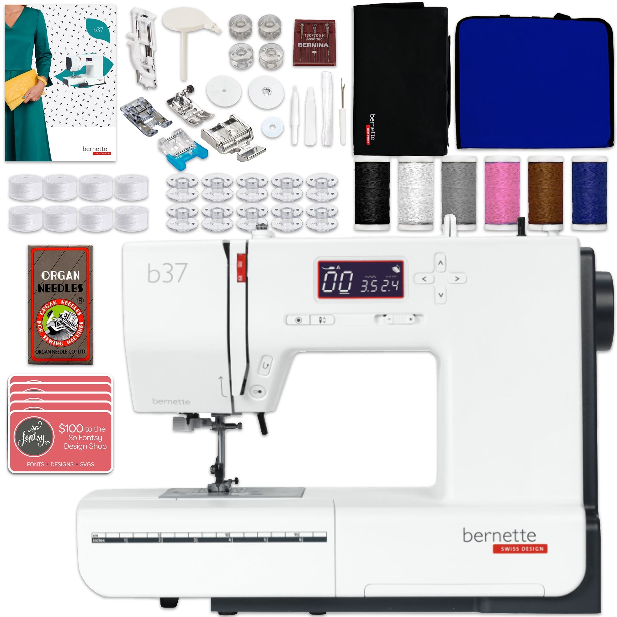 Bernette B37 Sewing Machine Bundles on | Swing Design