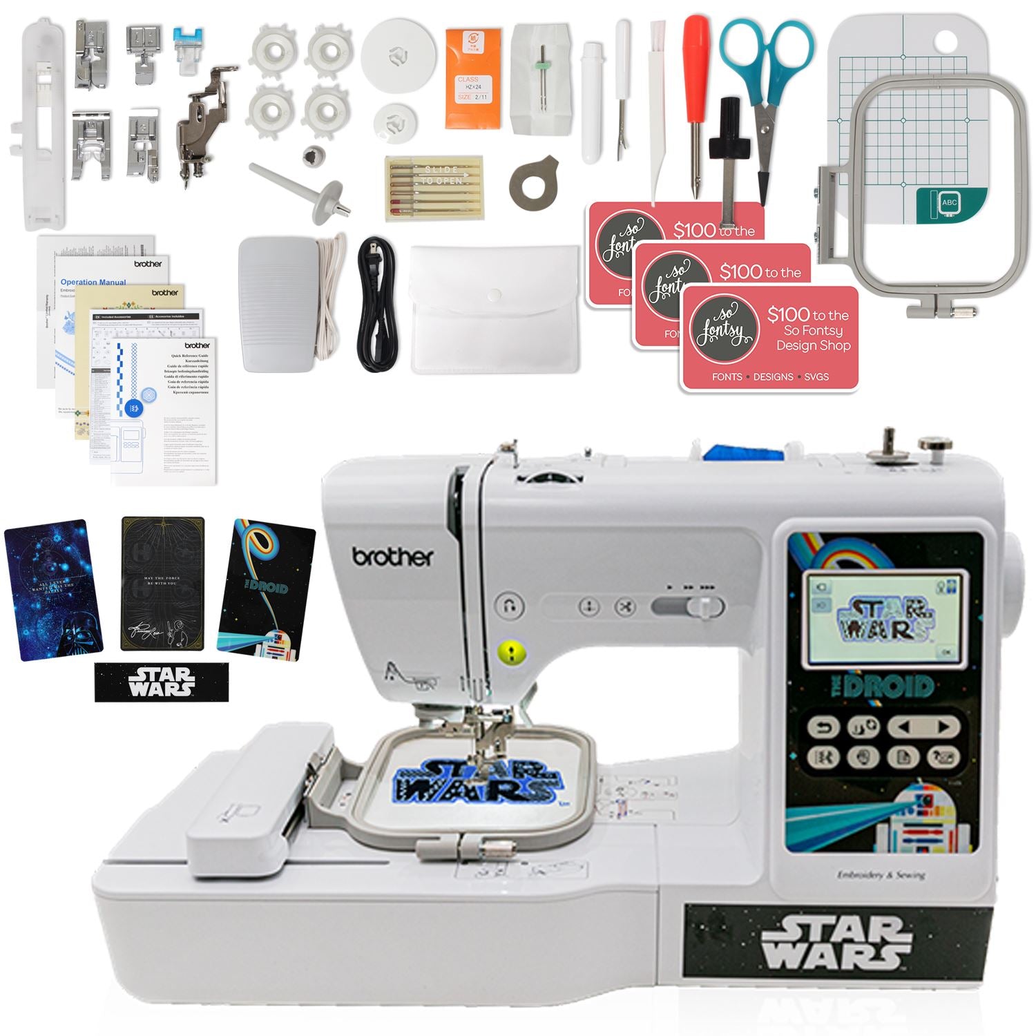 Brother LB5000S Star Wars Sewing and Embroidery Machine