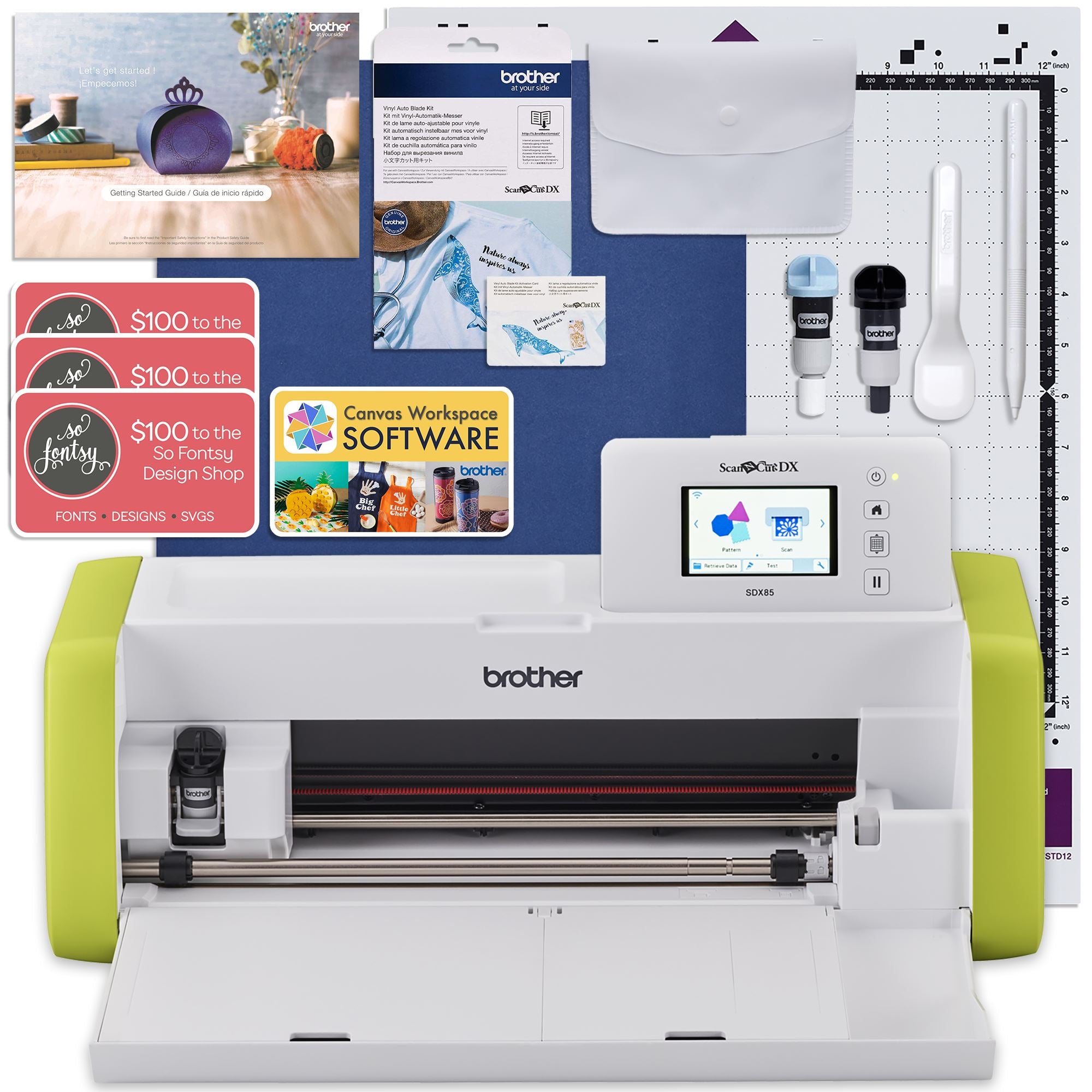 Introducing ScanNCut by Brother The World's First Home and Hobby Cutting  Machine with Built-in Scanner