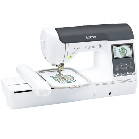 Brother SE700 4 x 4 Embroidery & Sewing Machine w/ Sewing & Software  Bundle 