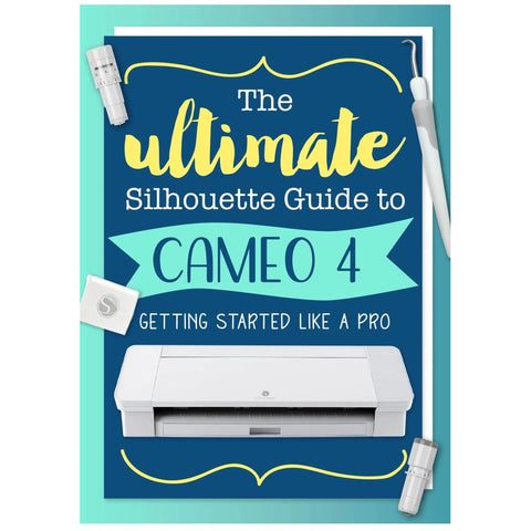 Silhouette White Cameo 4 Deluxe Siser Easyweed Heat Transfer (HTV) Bundle