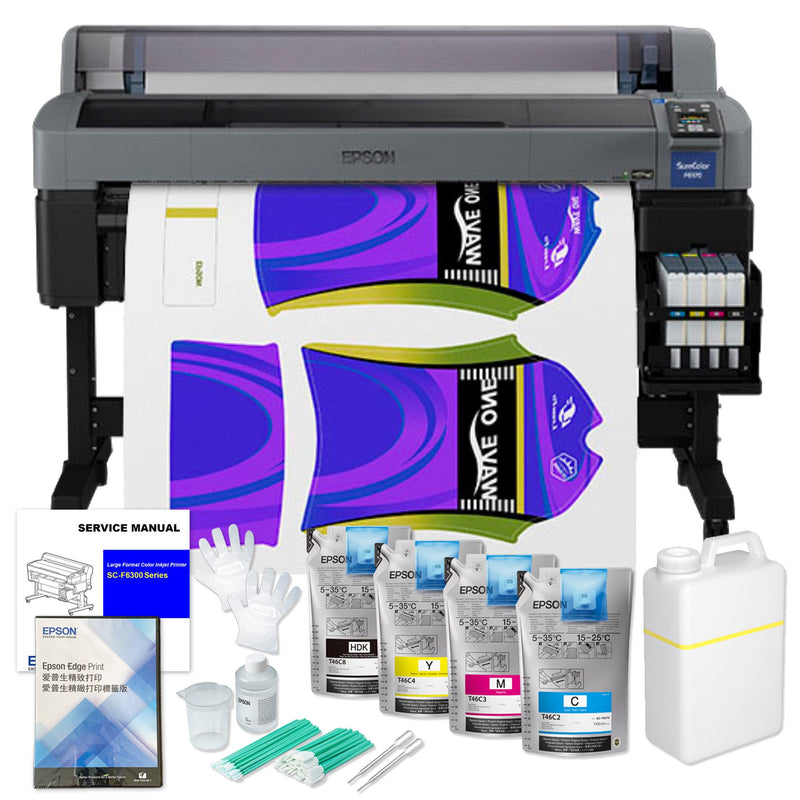 Epson F6370 44 Sublimation Printer Bundles Swing Design 7940