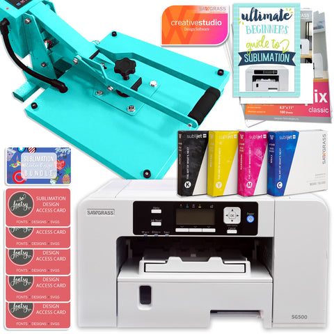 Silhouette Cameo 4 Pro - 24 w/ 15 x 15 White Heat Press & HTV Bundle