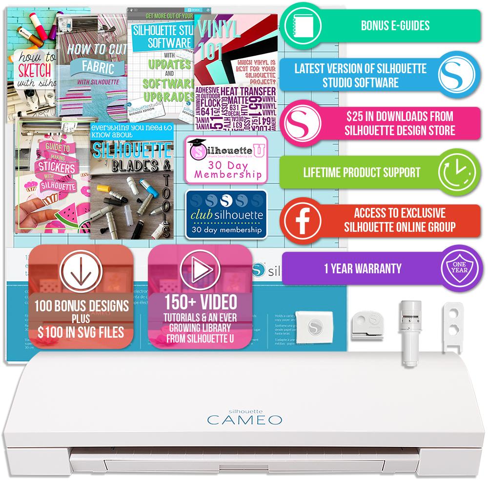 Download Silhouette Cameo 3 With Bluetooth Vinyl Cutter Swing Design